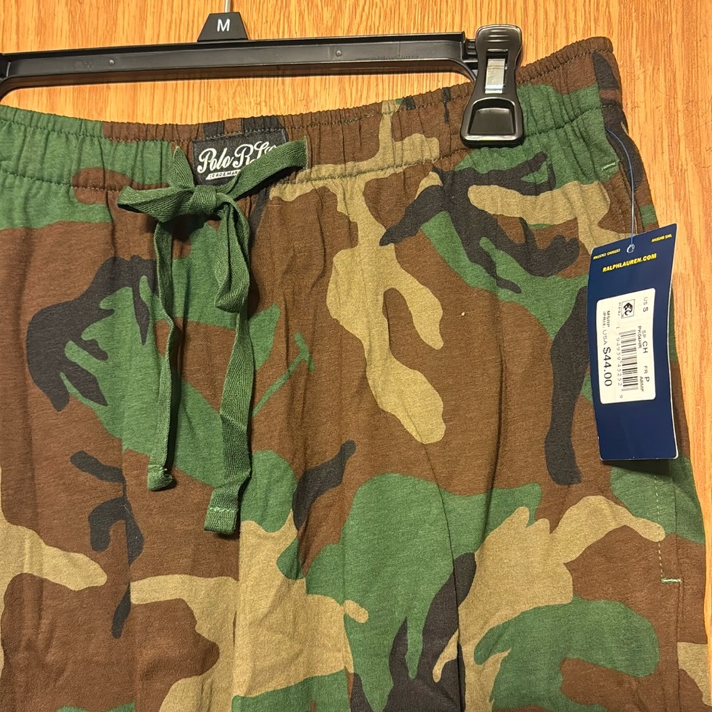 Camo Ralph Lauren pajama pants NWT